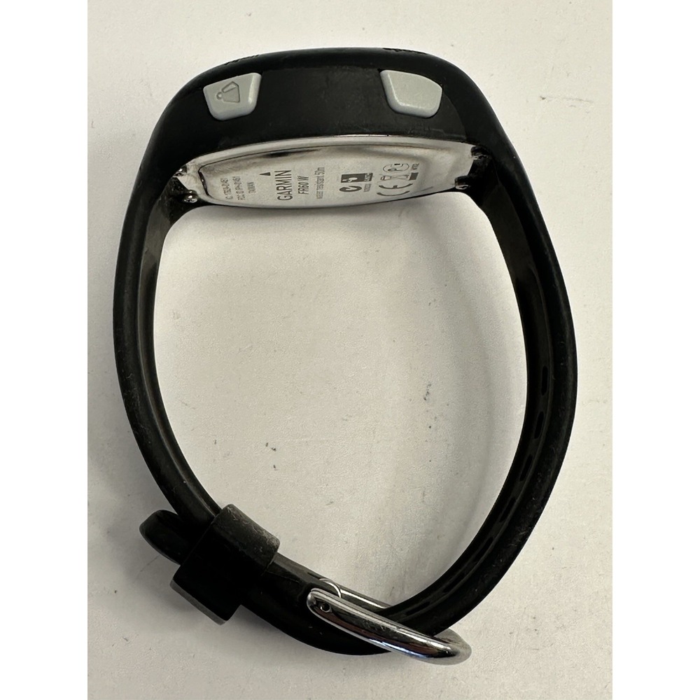 Garmin FR60 W Womens Watch Only New Battery 39MM 7.5" Black X56 - Picture 8 of 9
